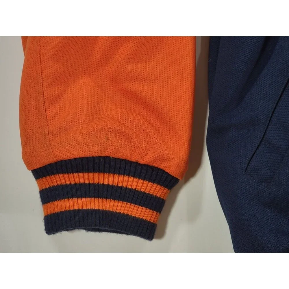 NFL Denver Broncos Reversible Super Bowl Varsity Jacket Coat Men's Sz L Coat EUC